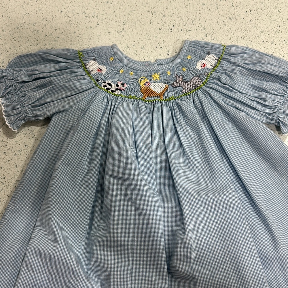 Charming Blue Kids Formal Dress